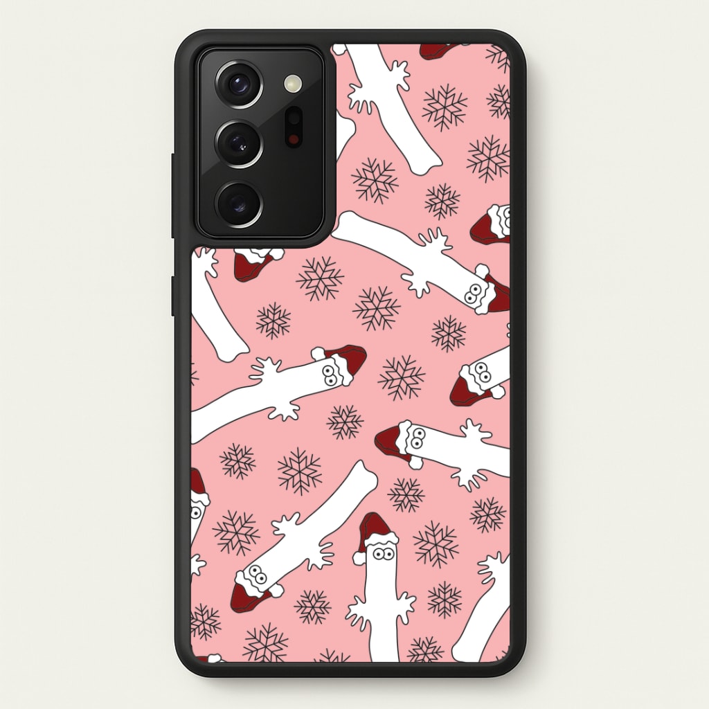 Wiggly Moom Xmas Hat Pattern Galaxy Note 20 Ultra Case