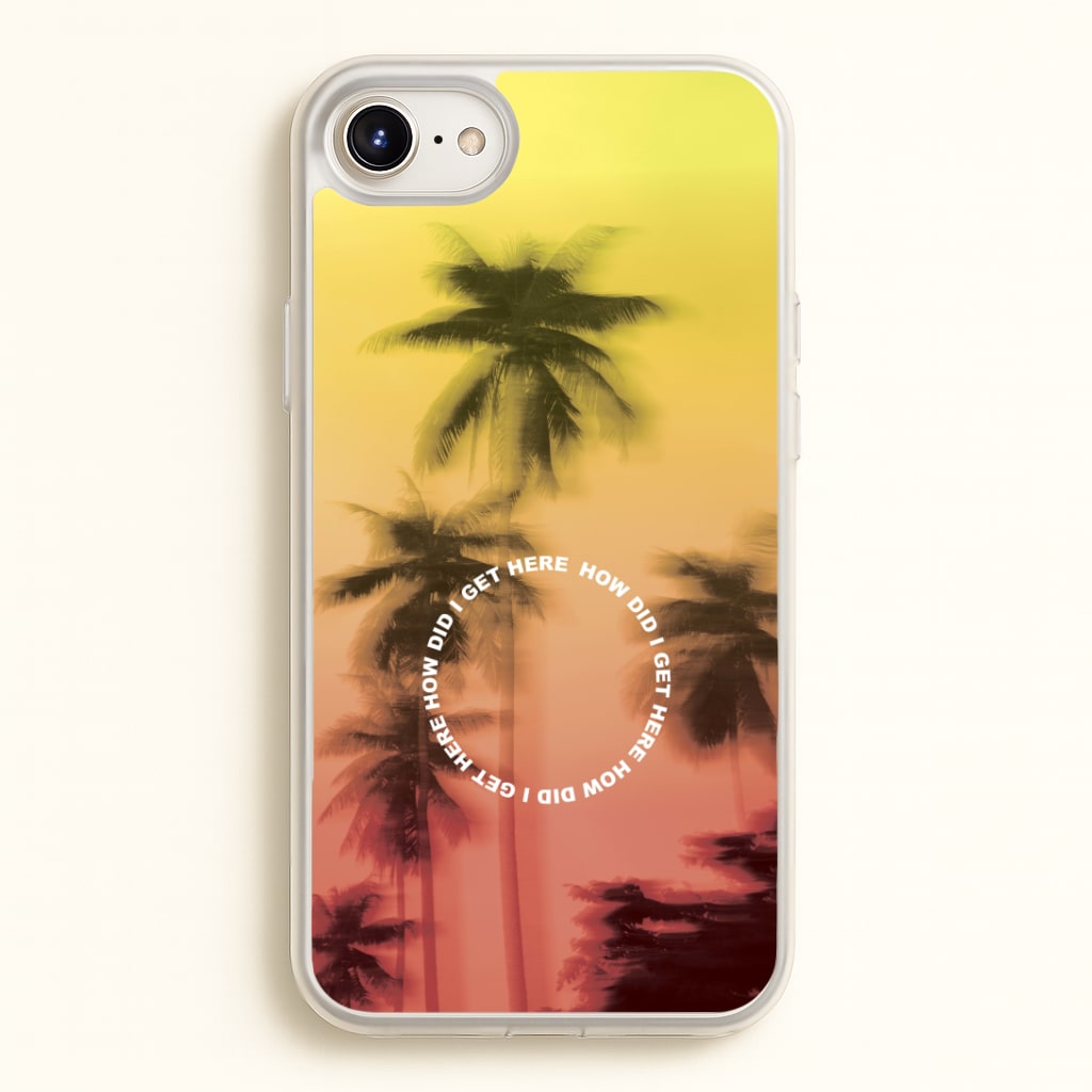 Palm Trees Circle iPhone 6 / 7 / 8 / SE Case