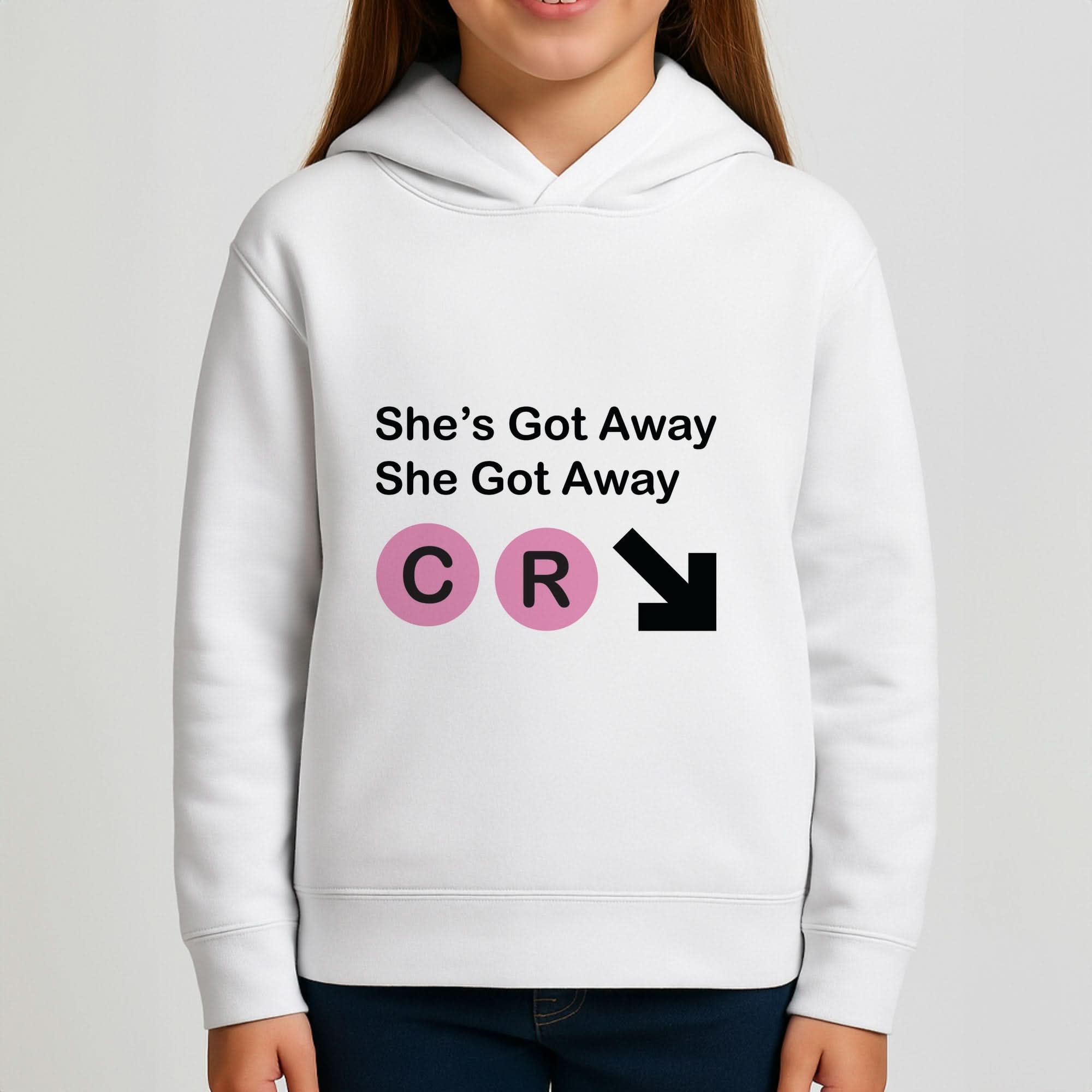 She Got Away Girls Hoodie