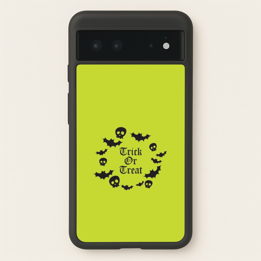 Trick Or Treat Wreath Google Pixel 6 Case