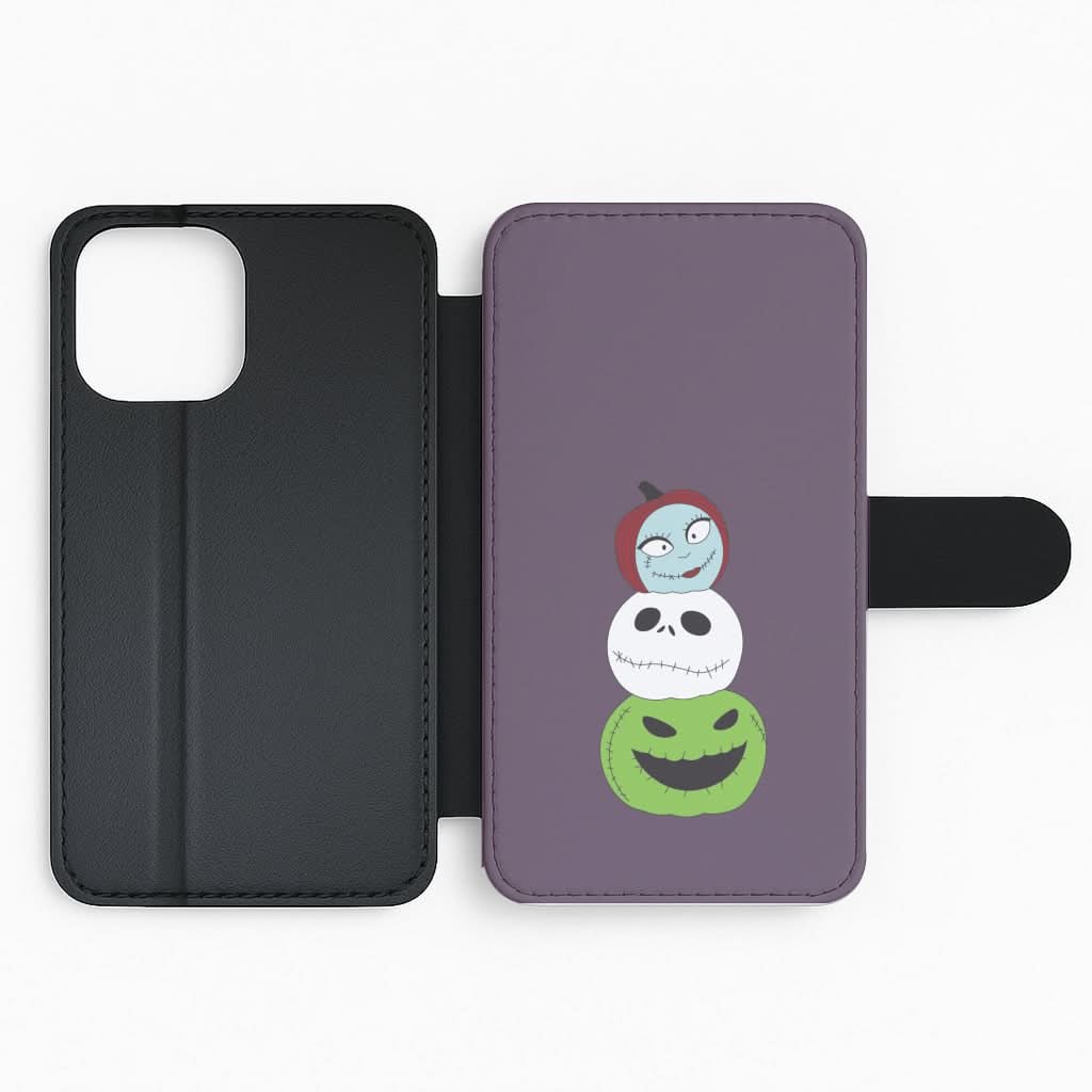 Nightmare Pumpkin Tower Flip Phone Case