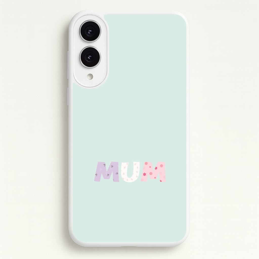 Mum Patchwork Galaxy S25 Edge Case