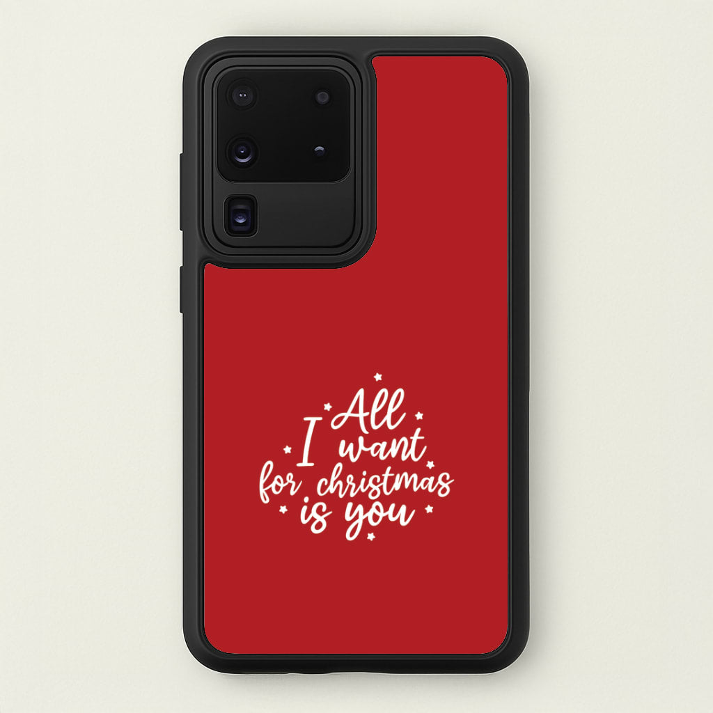 All I Want For Christmas Is You Stars Galaxy S20 Ultra Case