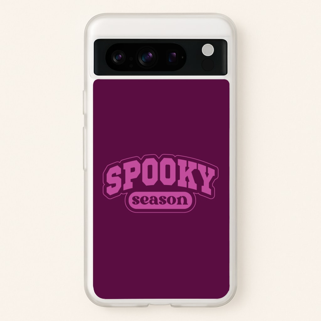 Spooky Season Varsity Google Pixel 8 Pro Case