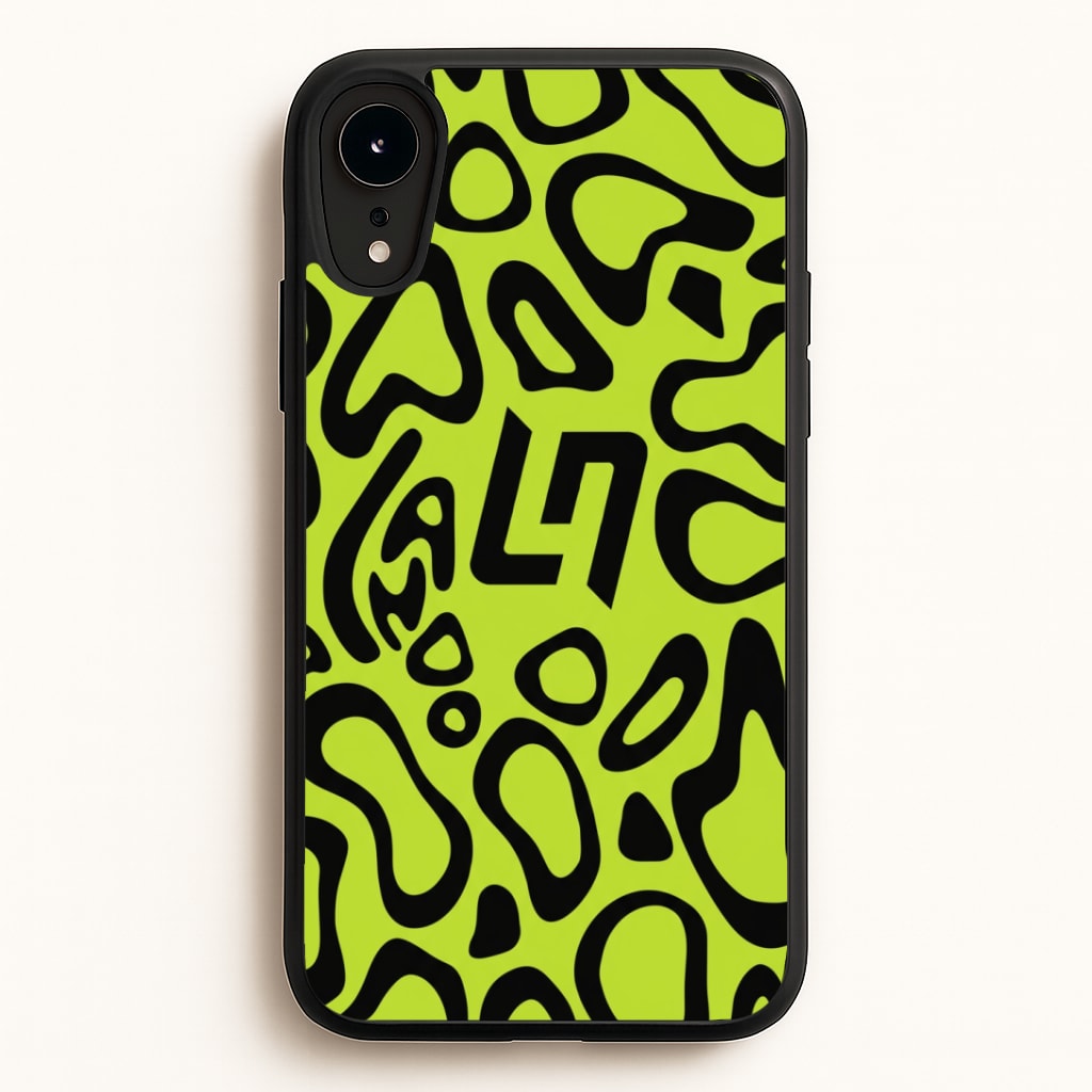 Norris Helmet Pattern iPhone XR Case