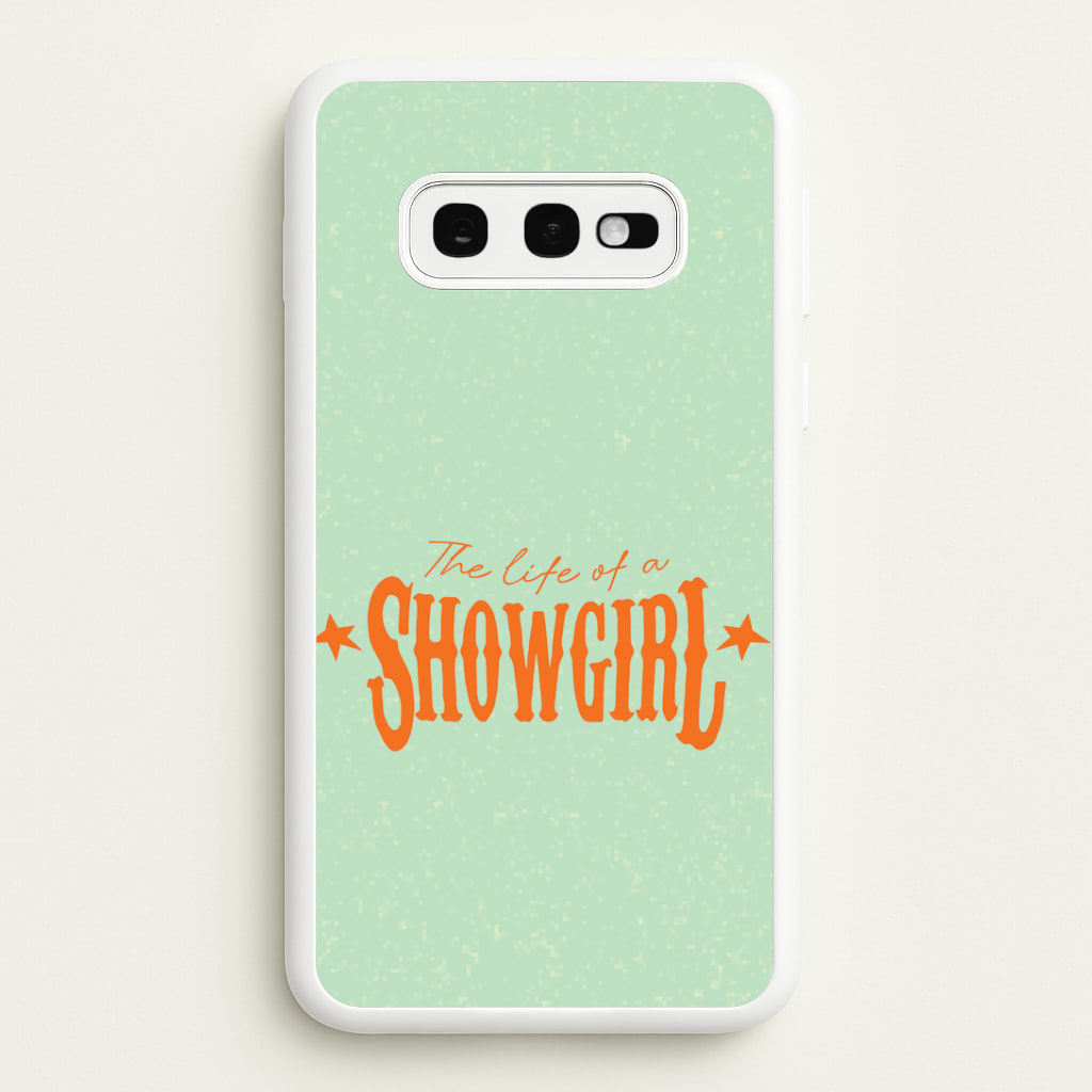 TLOAS Orange Galaxy S10e Case