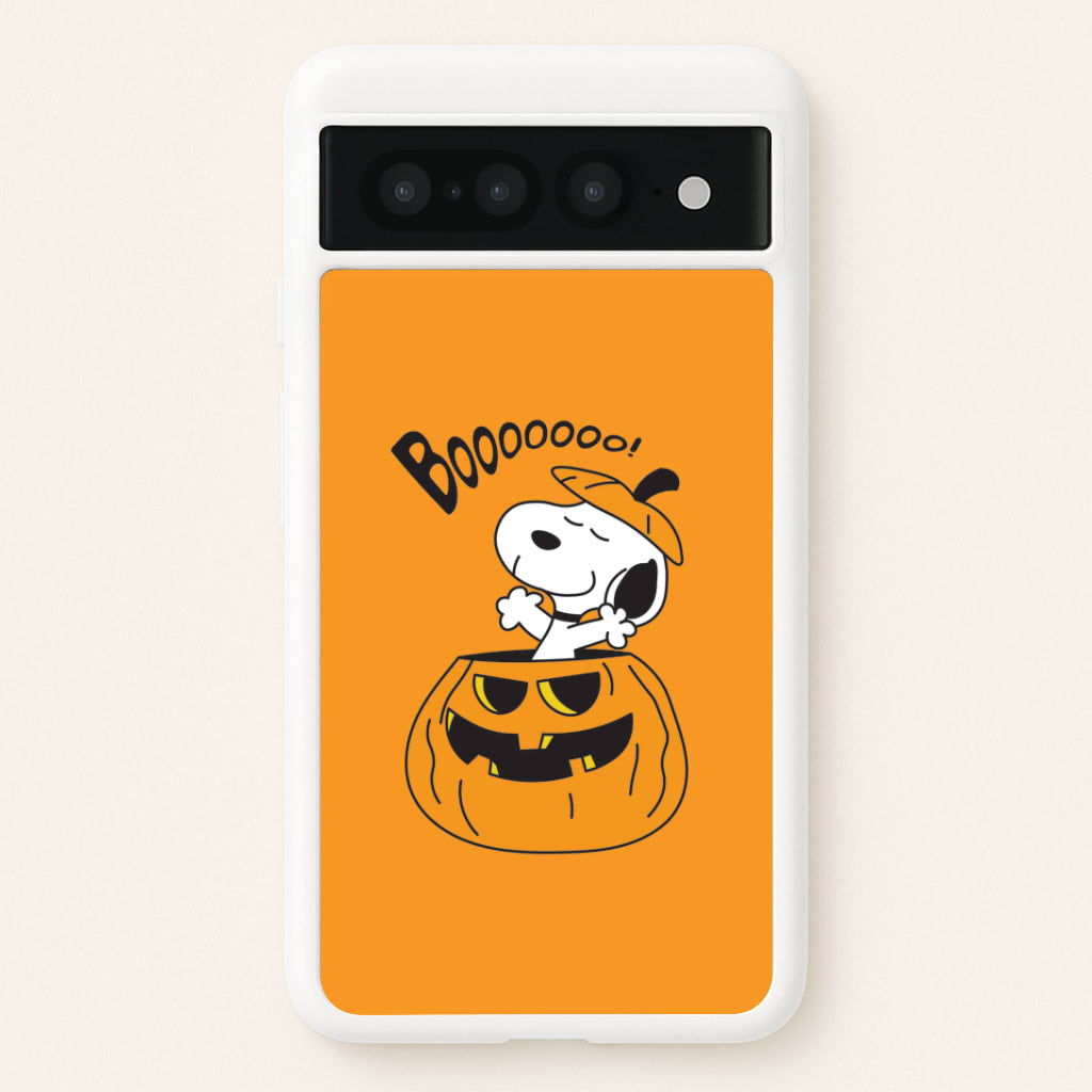 Cartoon Beagle Pumpkin Google Pixel 7 Pro Case