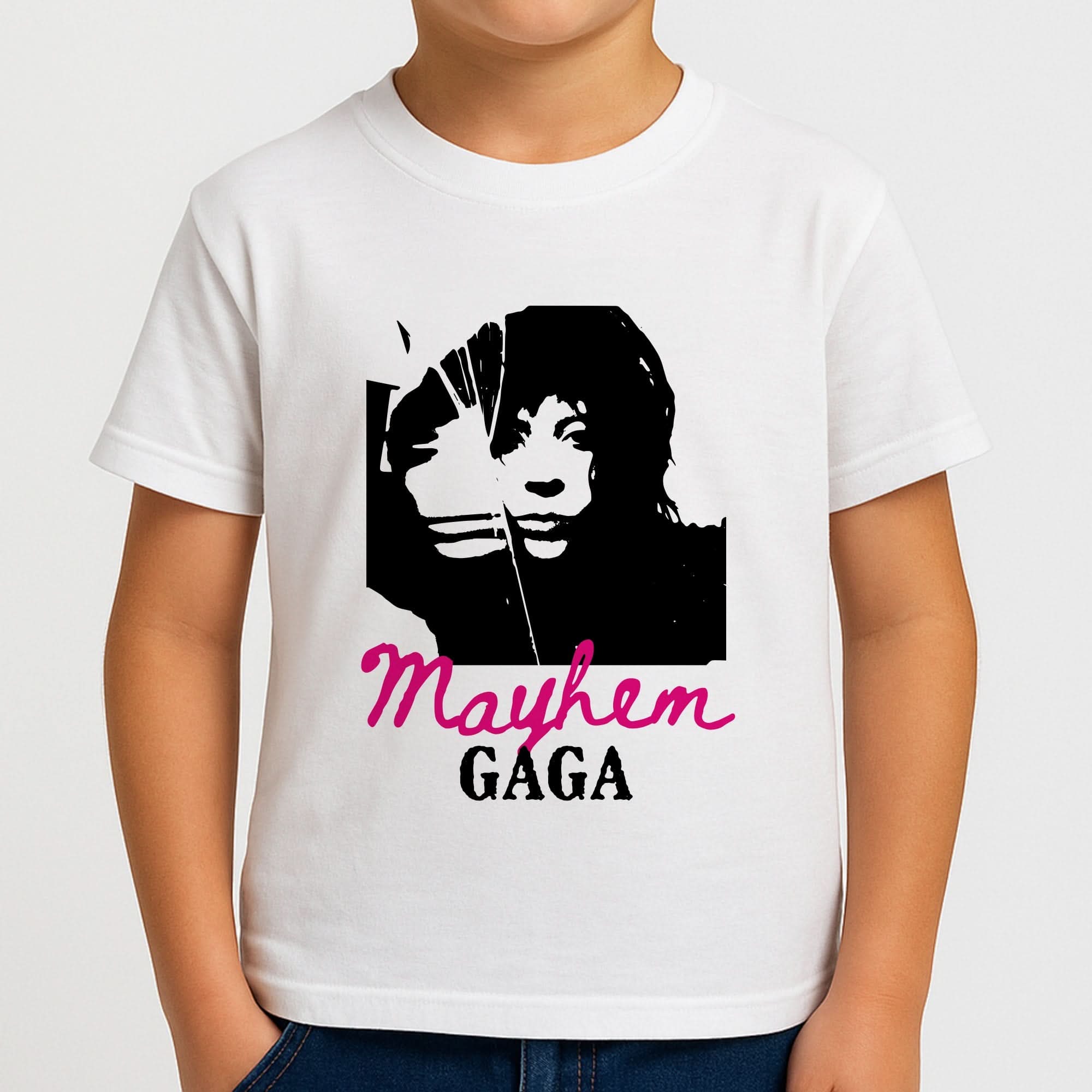 Pink Mayhem Gaga Boys T-Shirt