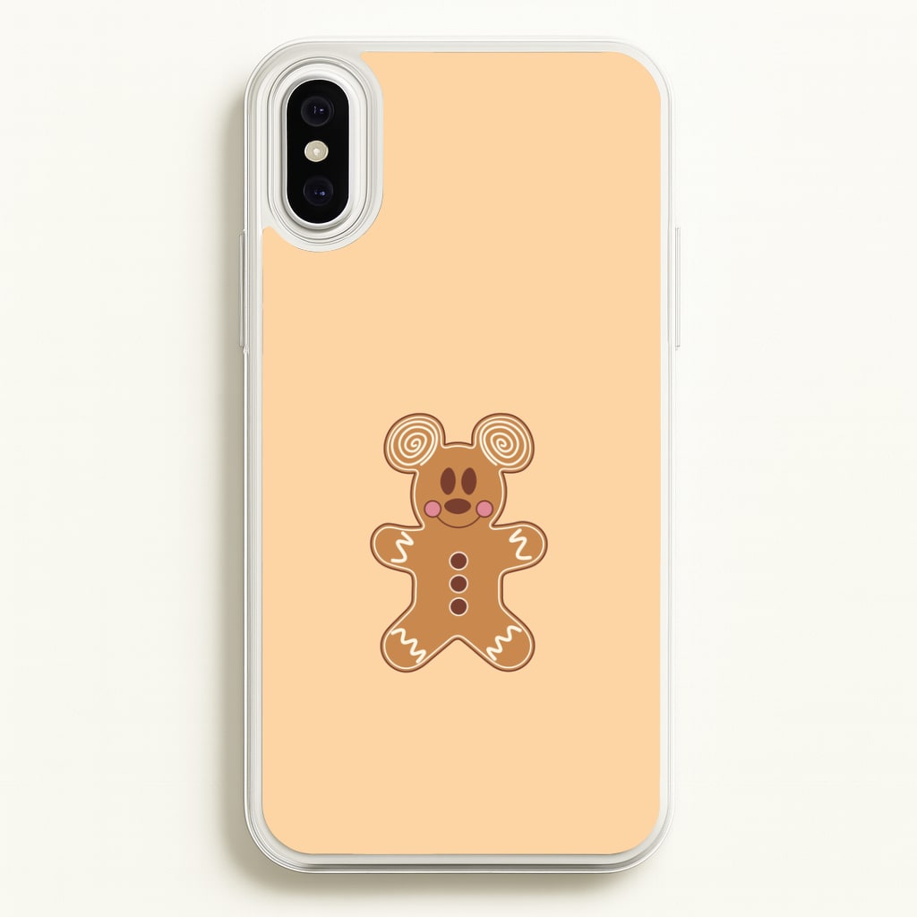 Cartoon Mouse Gingerbread iPhone XS Max Case