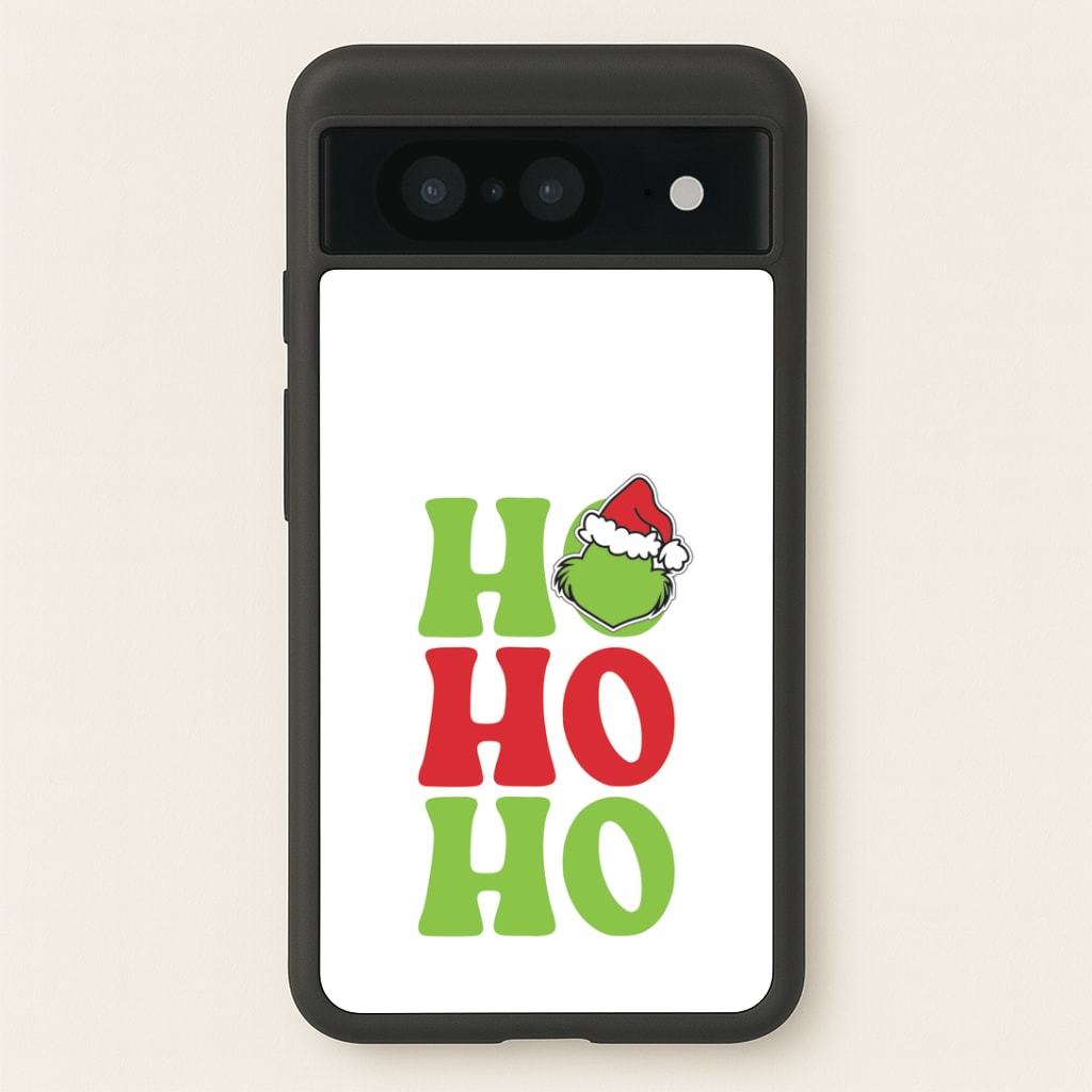 Green Ho Ho Ho Google Pixel 8 Case