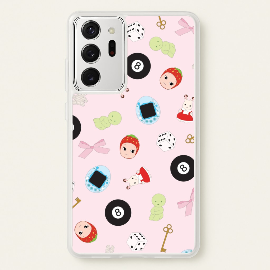 Trinkets Pattern Galaxy Note 20 Ultra Case