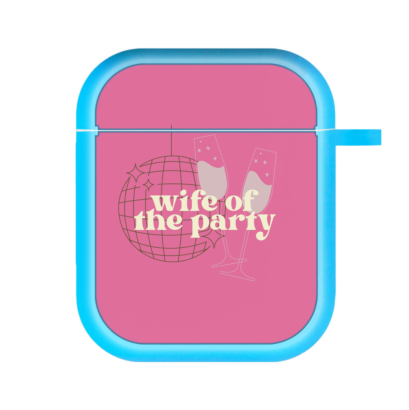 Wife Of The Party - Bridal AirPods Case