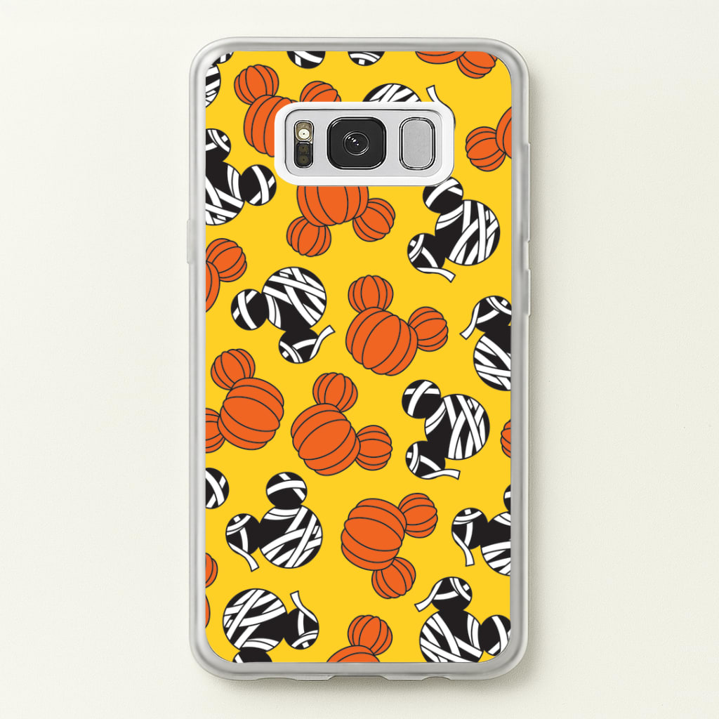Pumpkin And Mummy Mouse Pattern Galaxy S8 Case