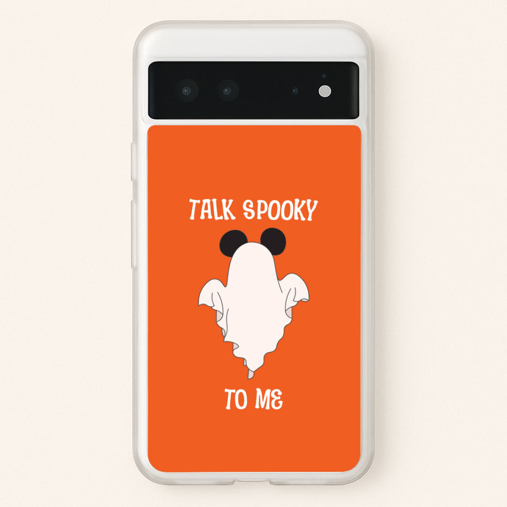 Talk Spooky To Me Mouse Ghost Google Pixel 6 Case