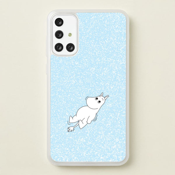 Moom In Glitter Galaxy A71 Case
