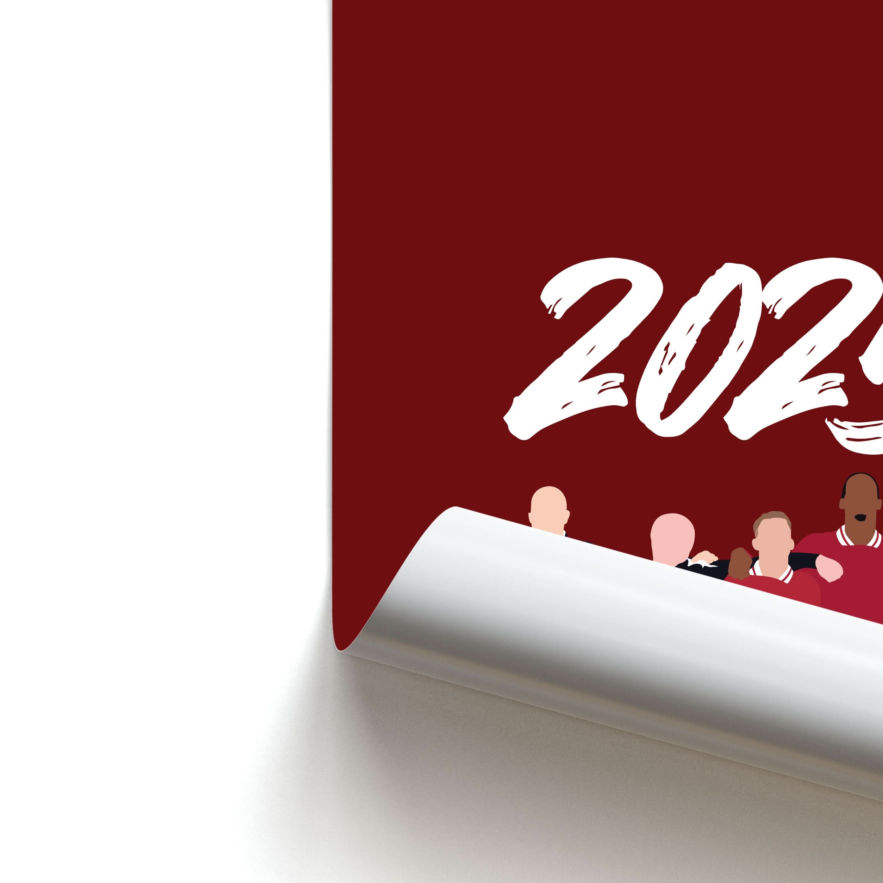 Premier League 2025 Winners Poster