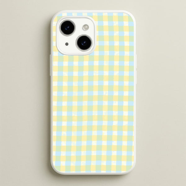 Lemonade Gingham iPhone 15 Case