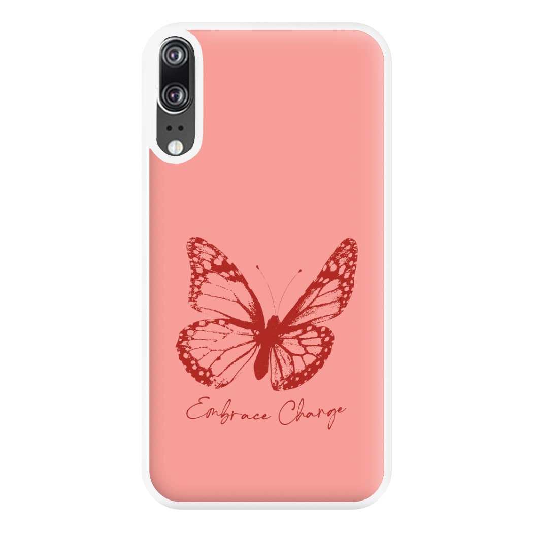Embrace Change Butterfly Huawei P20 Case