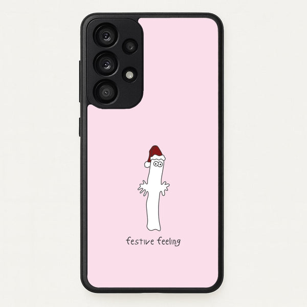 Festive Feeling Wiggly Moom Galaxy A33 Case