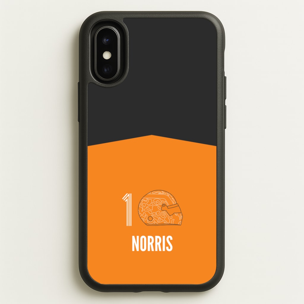 Norris Helmet 2026 iPhone X / XS Case