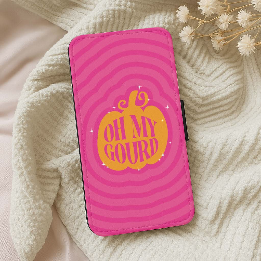 Oh My Gourd Leather Phone Case