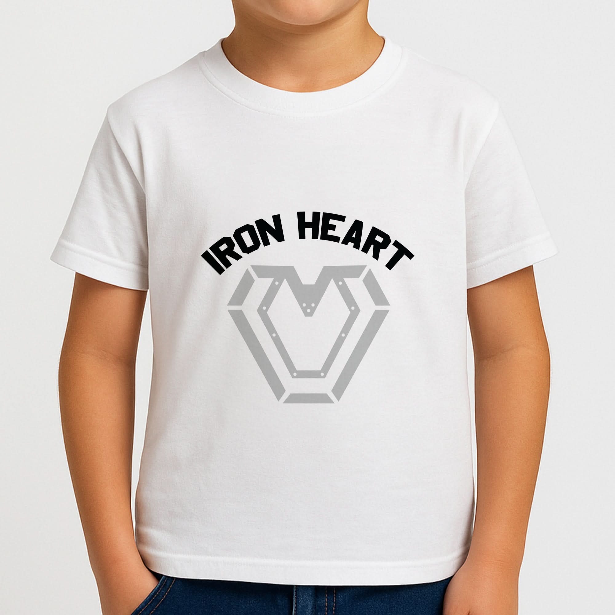 Metal Hero Heart Boys T-Shirt