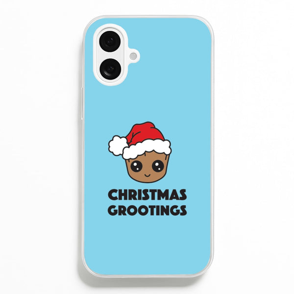 Christmas Grootings iPhone 16 Plus Case