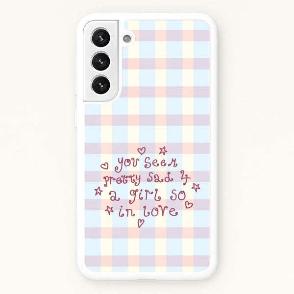 Dreamy Plaid Galaxy S21 Plus Case