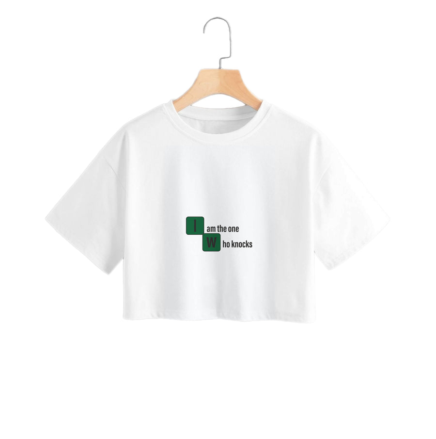 I Am The One Who Knocks - Breaking Bad Crop Top