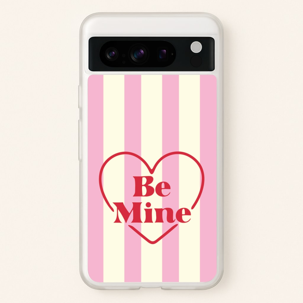 Be Mine Stripey Google Pixel 8 Pro Case