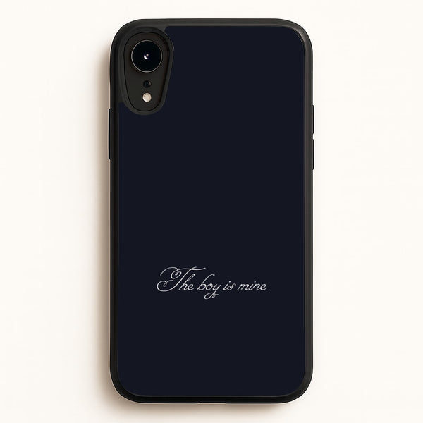 The Boy Is Mine iPhone XR Case