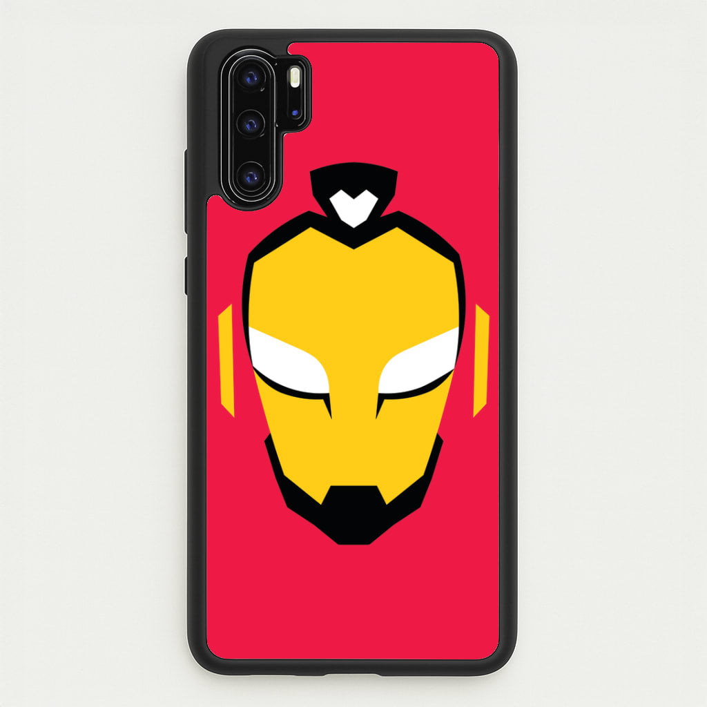 Metal Heart Hero Face Huawei P30 Pro Case