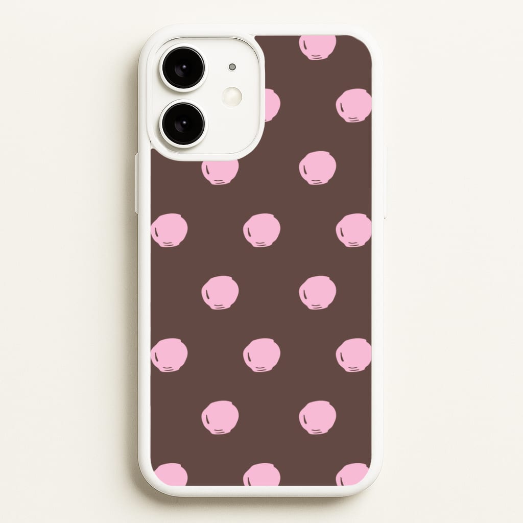 Chocolate & Strawberry Buttons iPhone 11 Case