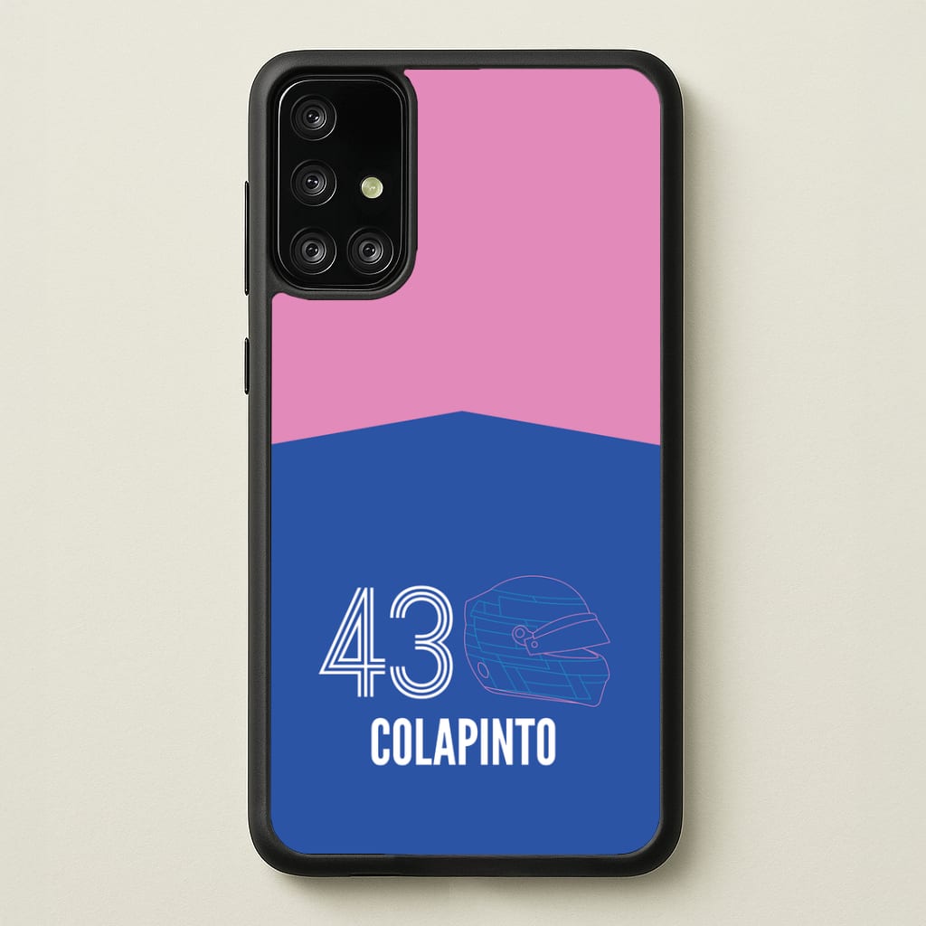 Colapinto Helmet 2026 Galaxy A71 Case