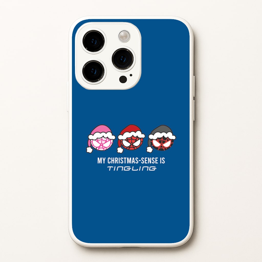 Spider Hero Christmas Sense iPhone 14 Pro Case
