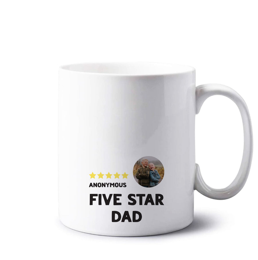 Five Star Dad - Personalised Father's Day Mug
