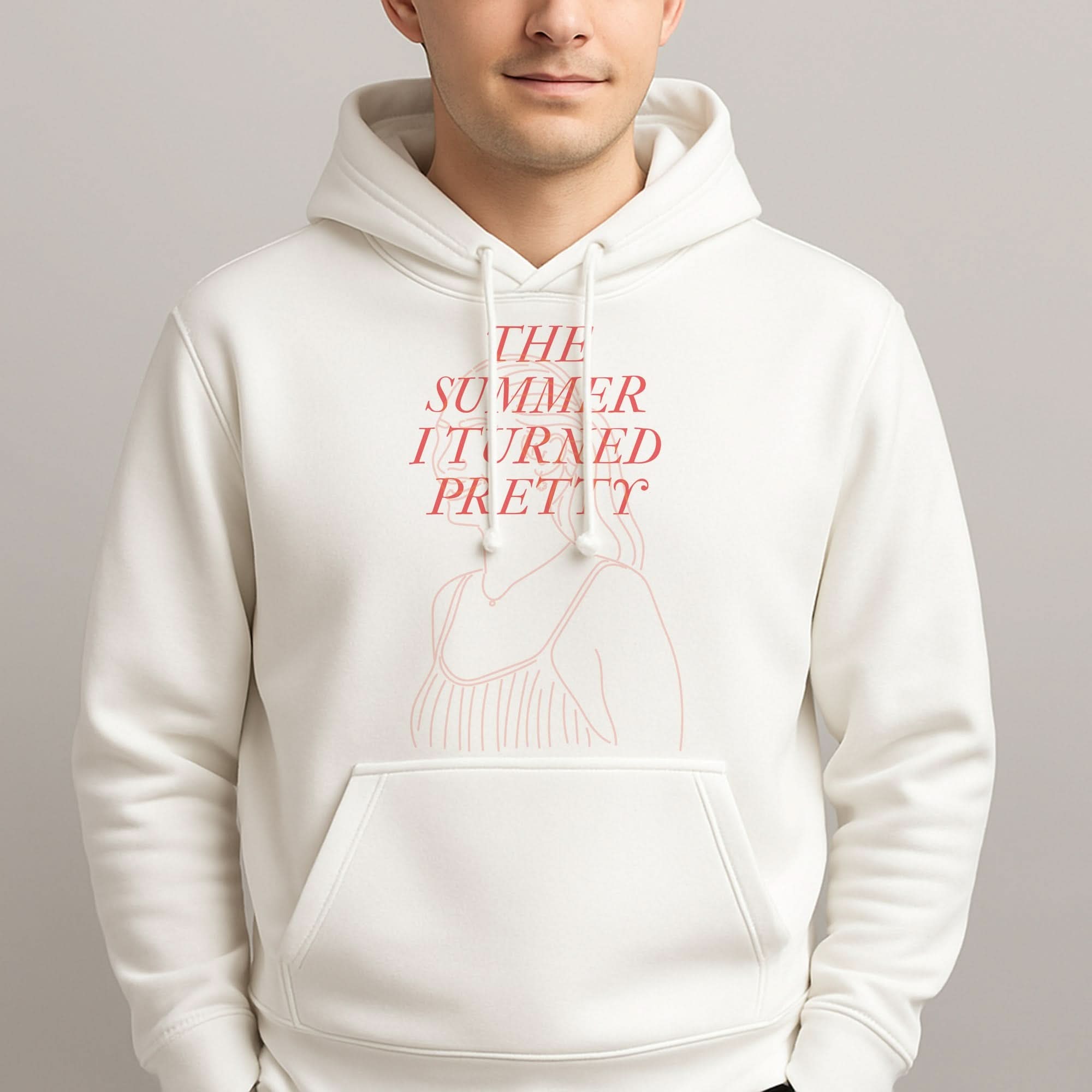 TSITP Belly Outline Mens Hoodie
