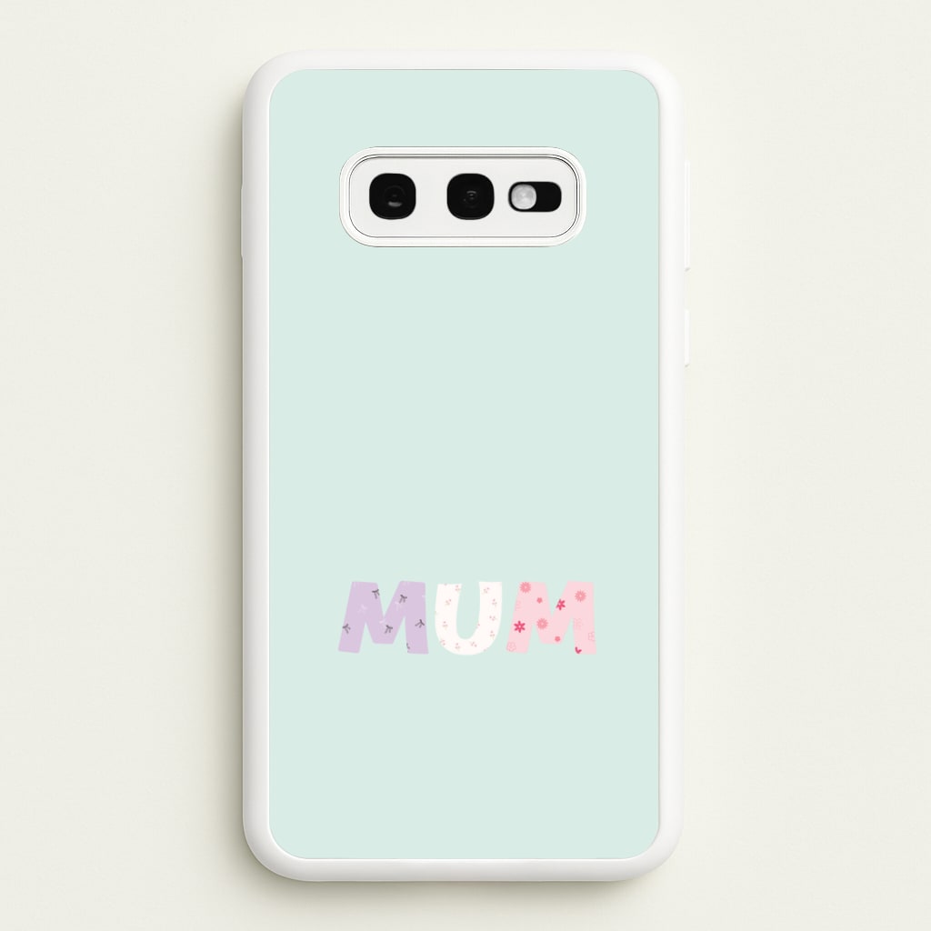Mum Patchwork Galaxy S10e Case