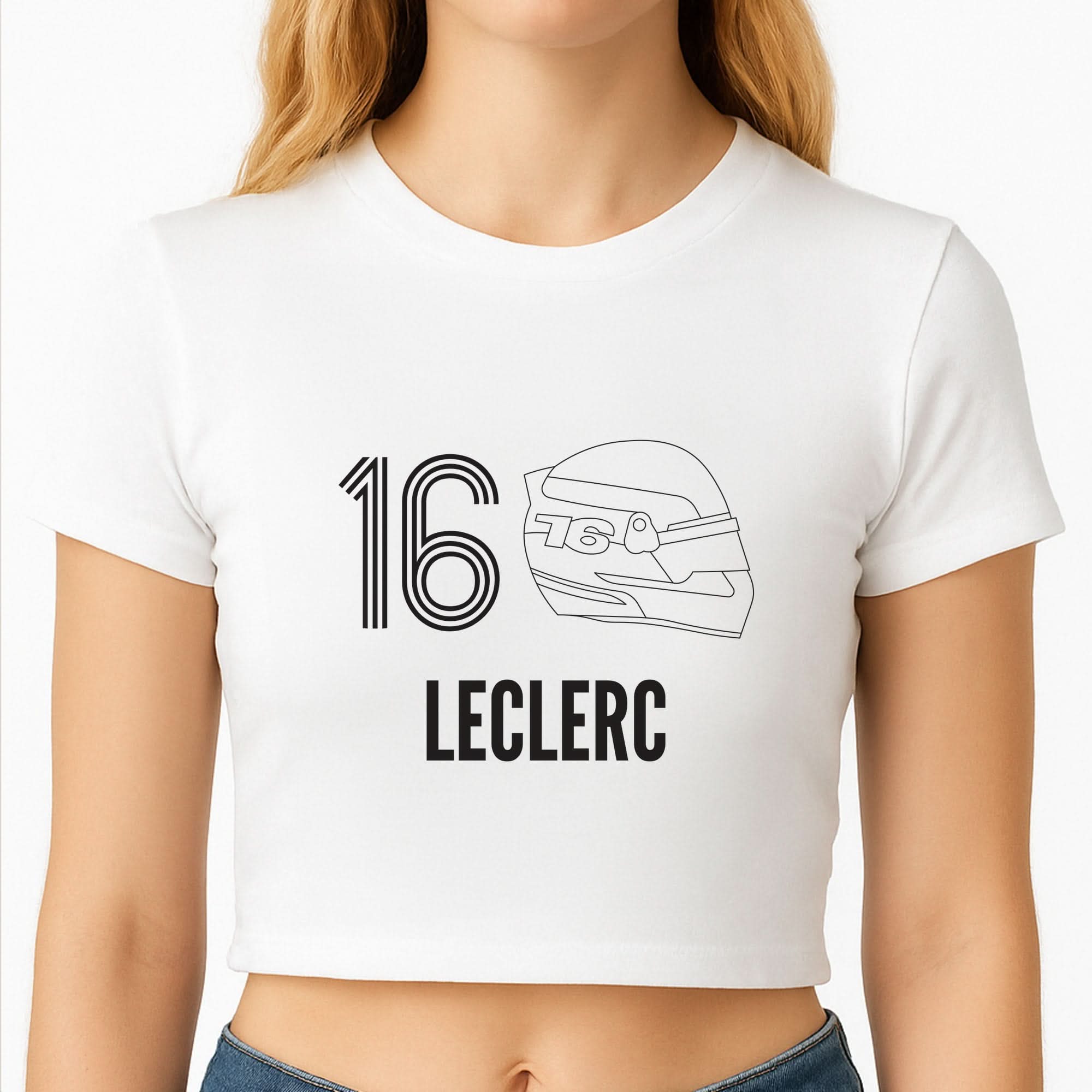Leclerc Helmet 2026 Crop Top