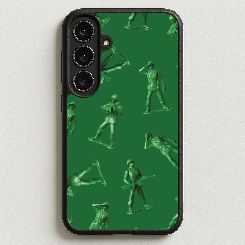 Toy Army Soldier Pattern Galaxy S25FE Case