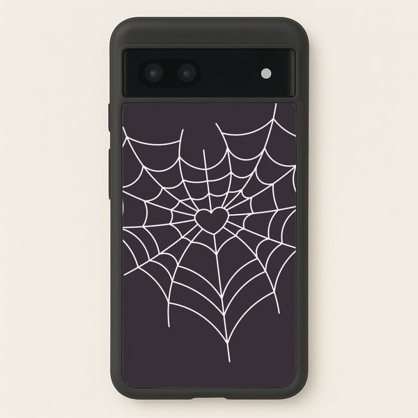 Spiderweb Hearts I Google Pixel 6a Case