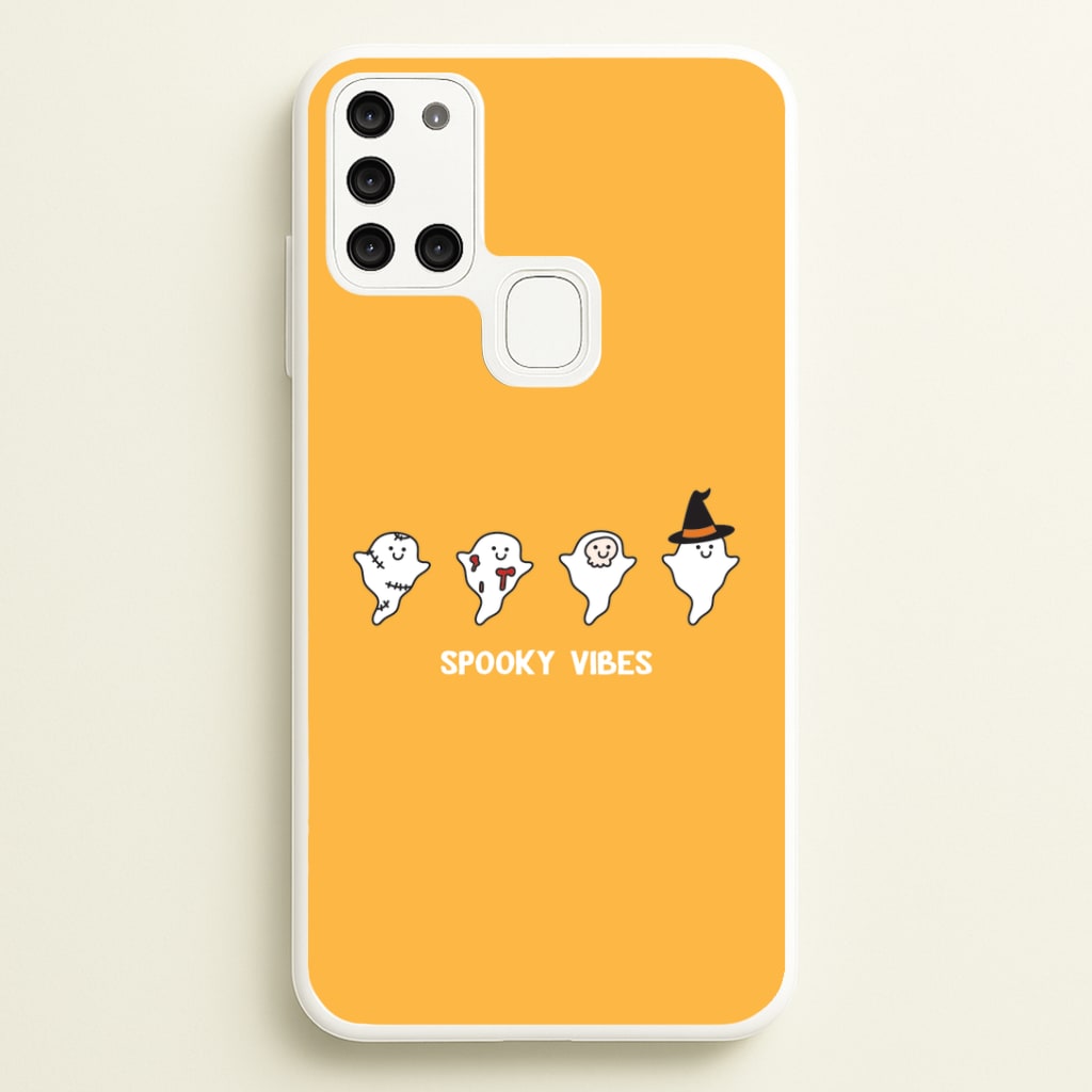 Spooky Vibes Ghosties II Galaxy A21s Case