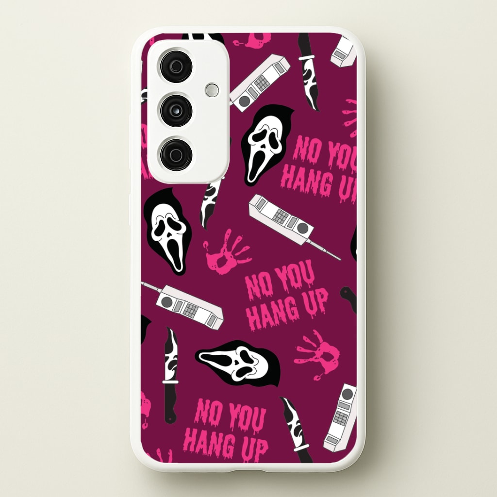 Scary Movie Props Patterm Galaxy A55 Case