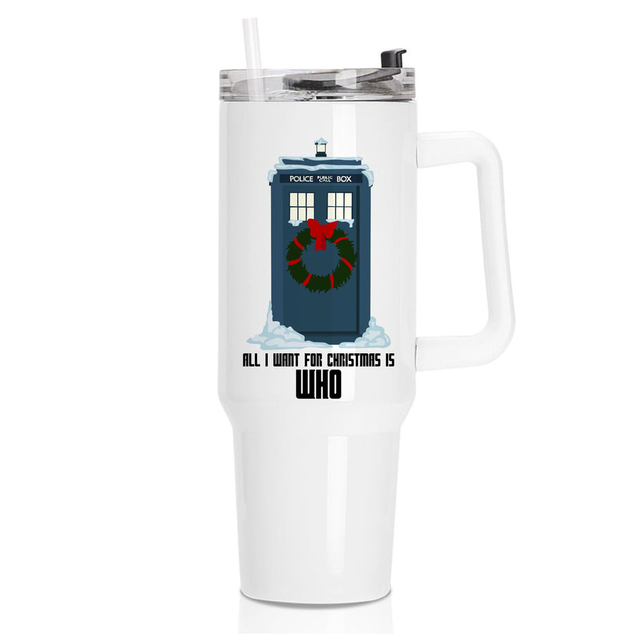 All I Want For Christmas Is Who - Doctor Who Tumbler