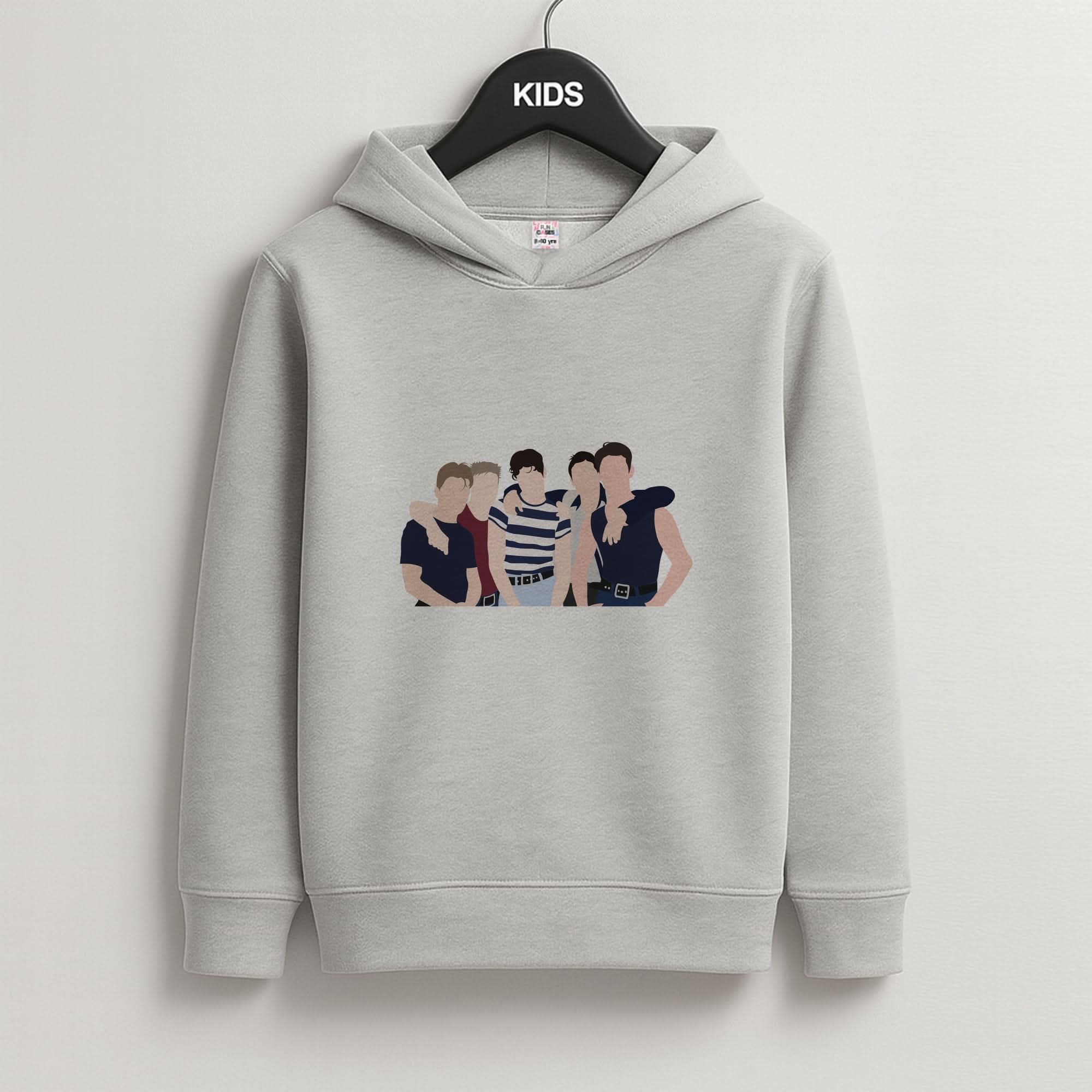 Take Band Members Grey Kids Hoodie