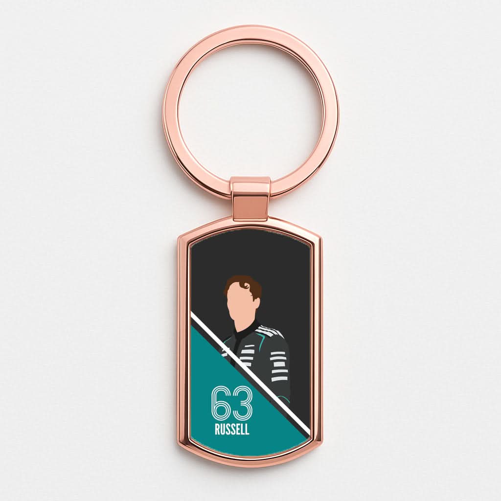 Russell 2026 Rose Gold Keyring