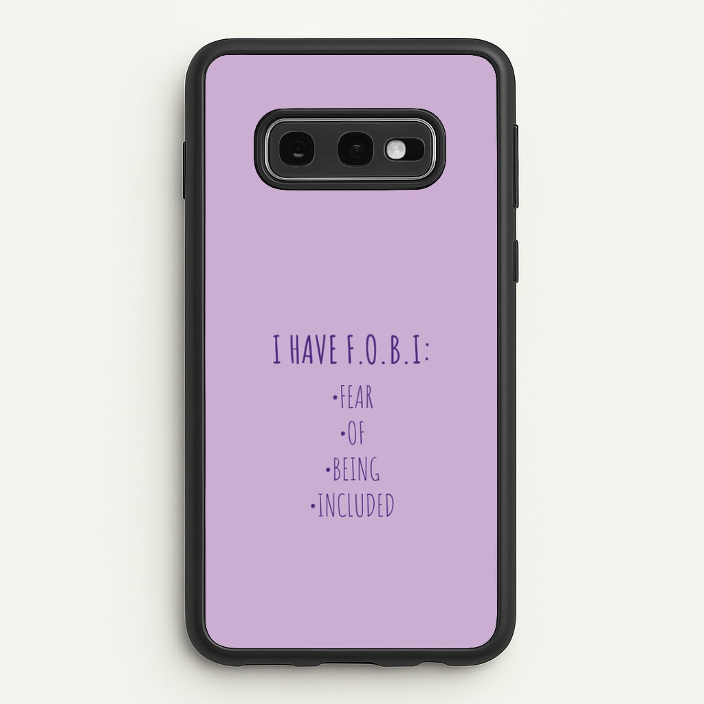 F.O.B.I Galaxy S10e Case
