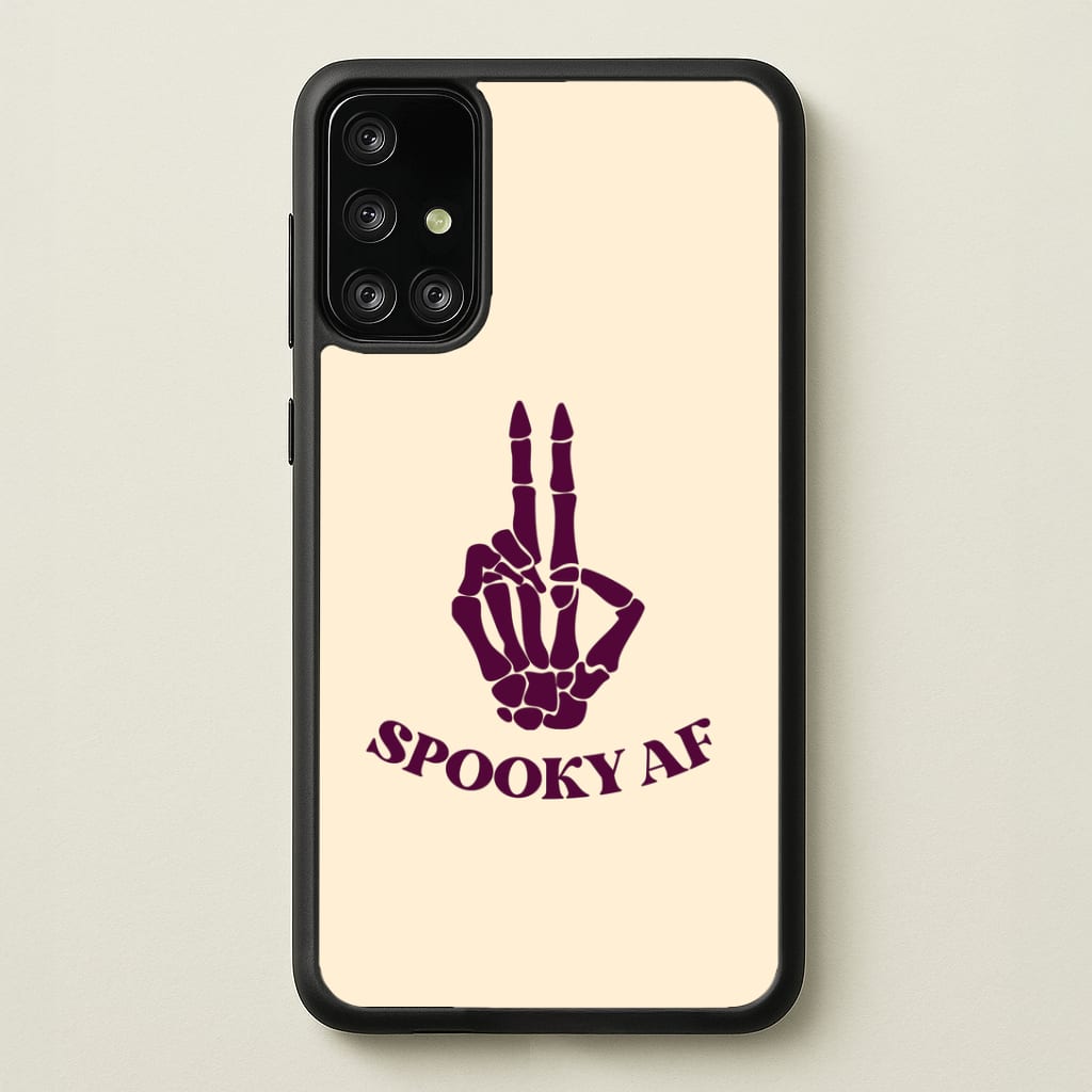Spooky AF Galaxy A71 Case