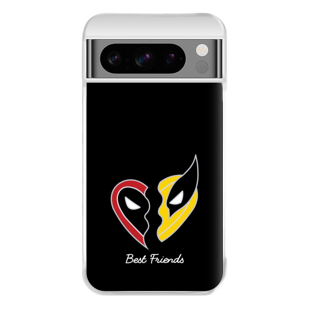 Superhero Best Friends Locket Google Pixel 8 Pro Case