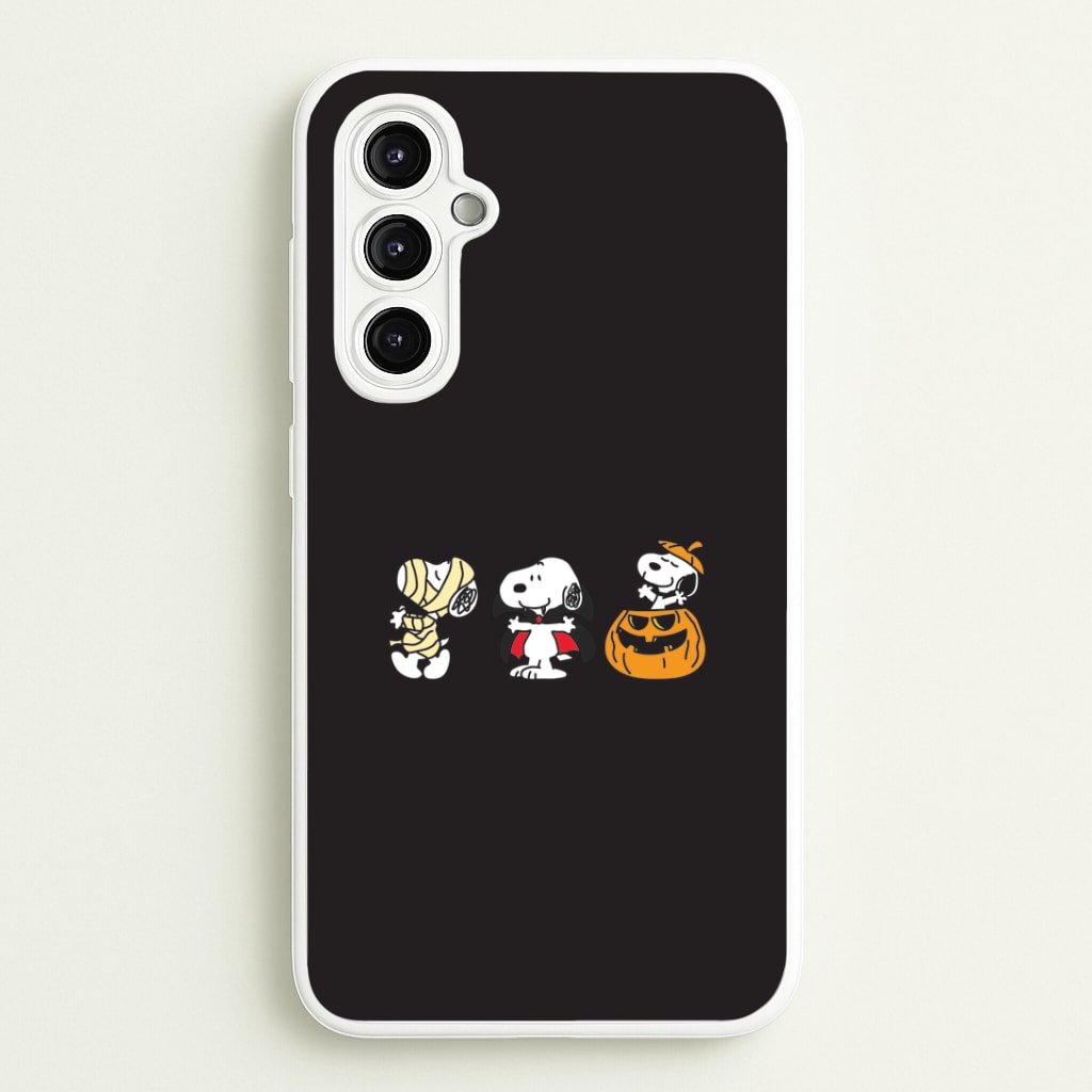 Cartoon Beagle Halloween Costumes Galaxy A14 Case